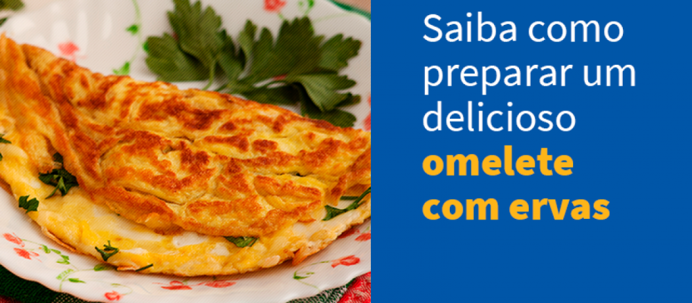 Imagem de omelete de ervas
