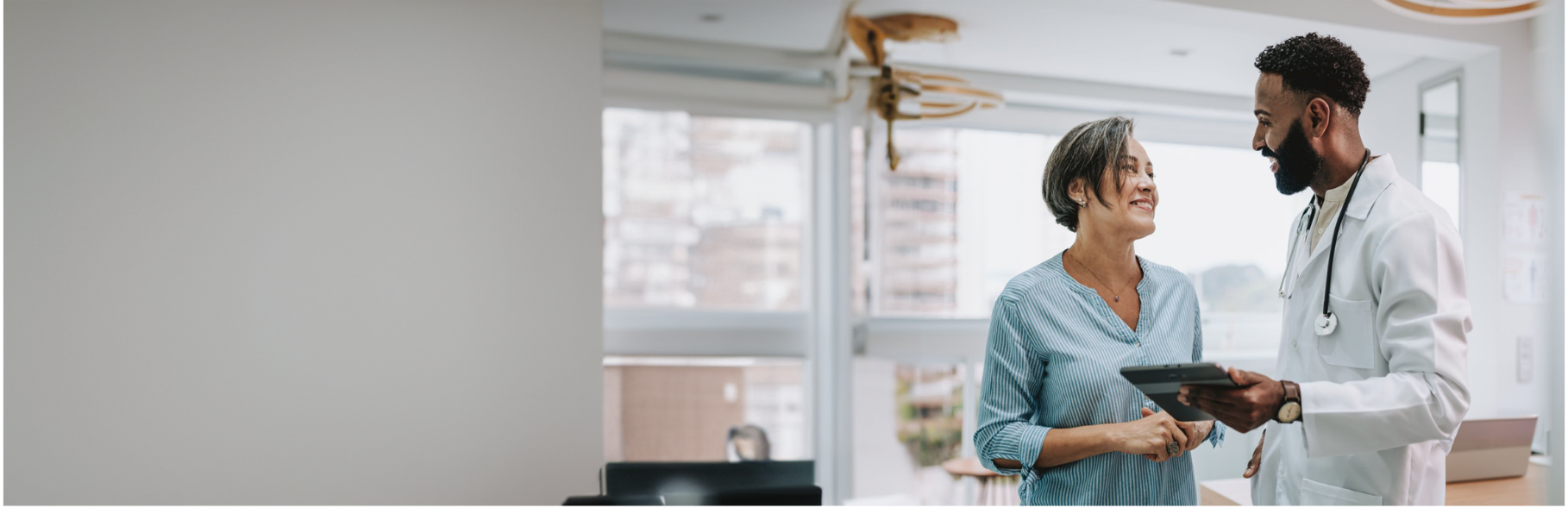 paciente falando com medico